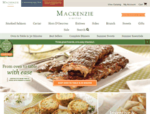 Tablet Screenshot of mackenzieltd.com